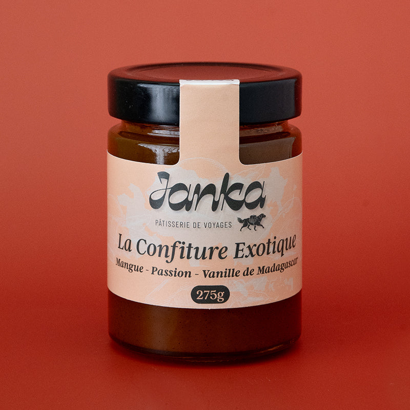 Confiture Exotique : Mangue - Passion - Vanille